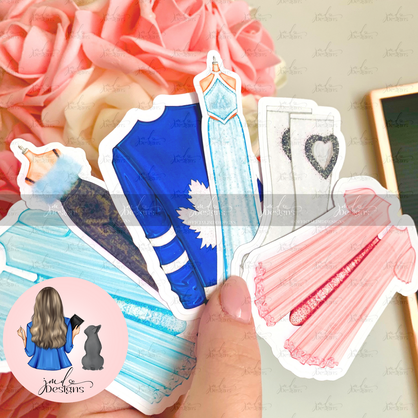 MYSTERY PACK Sweet Pop Princess Matte Vinyl Stickers Blind Bag | Mystery Blind Bag Stickers