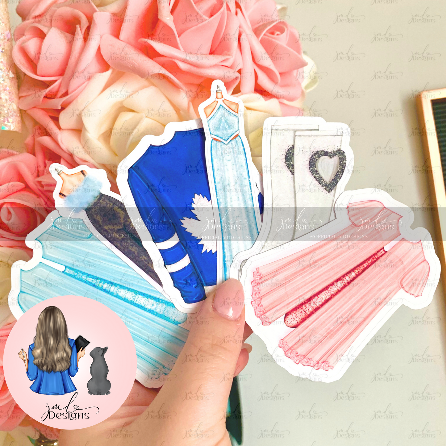 MYSTERY PACK Sweet Pop Princess Matte Vinyl Stickers Blind Bag | Mystery Blind Bag Stickers
