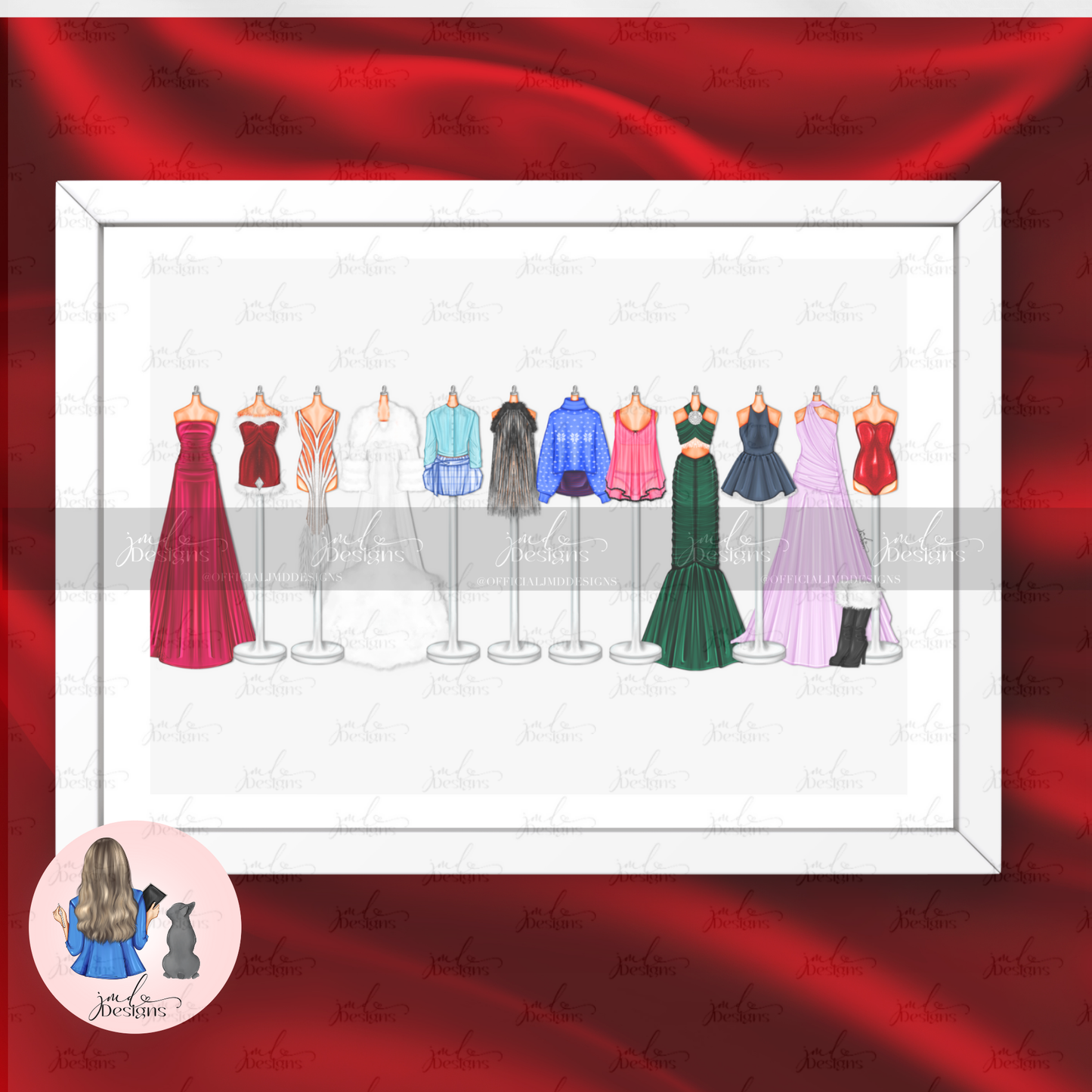 Sweet and Christmas Art Print Fashion Christmas Lineup