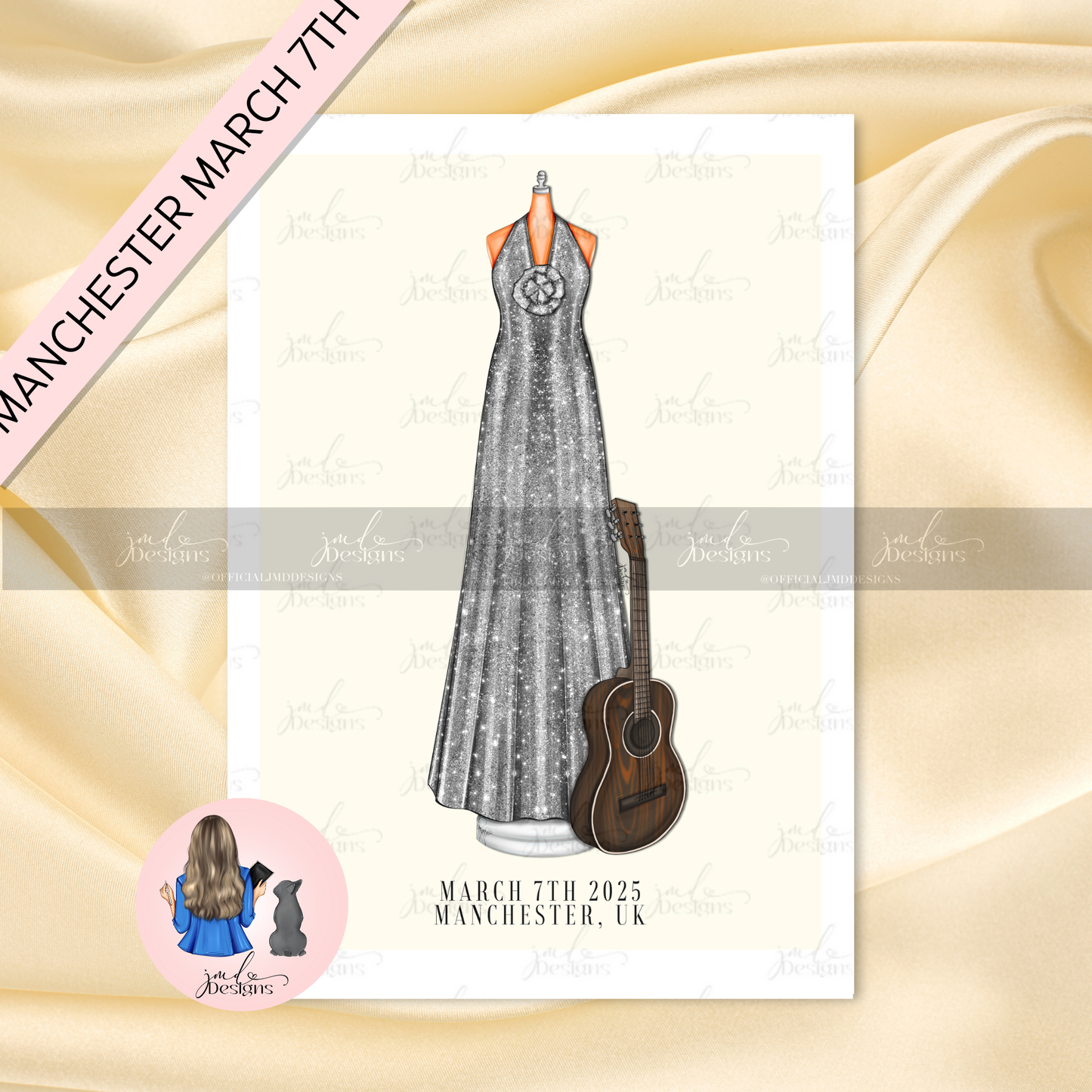 The Secret Of A Tour Fashion Art Print | Manchester March 7th 2025