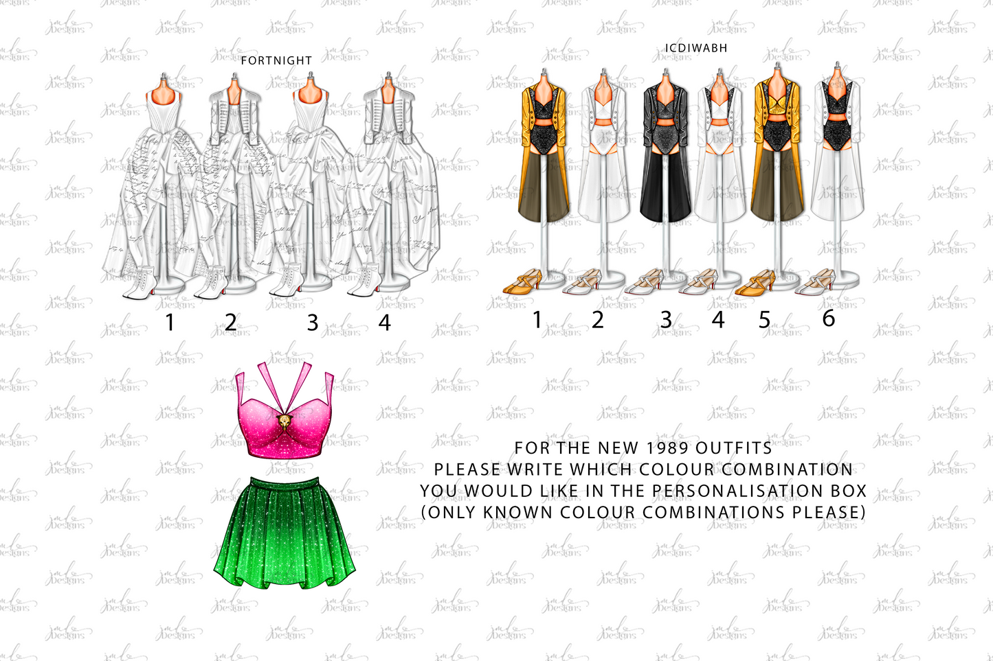 Eras Of Fashion Matte Vinyl Stickers