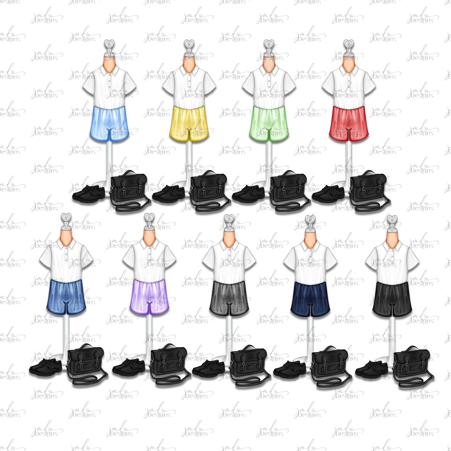 Boys First Day of School Art Print – Personalised Back-to-School Keepsake