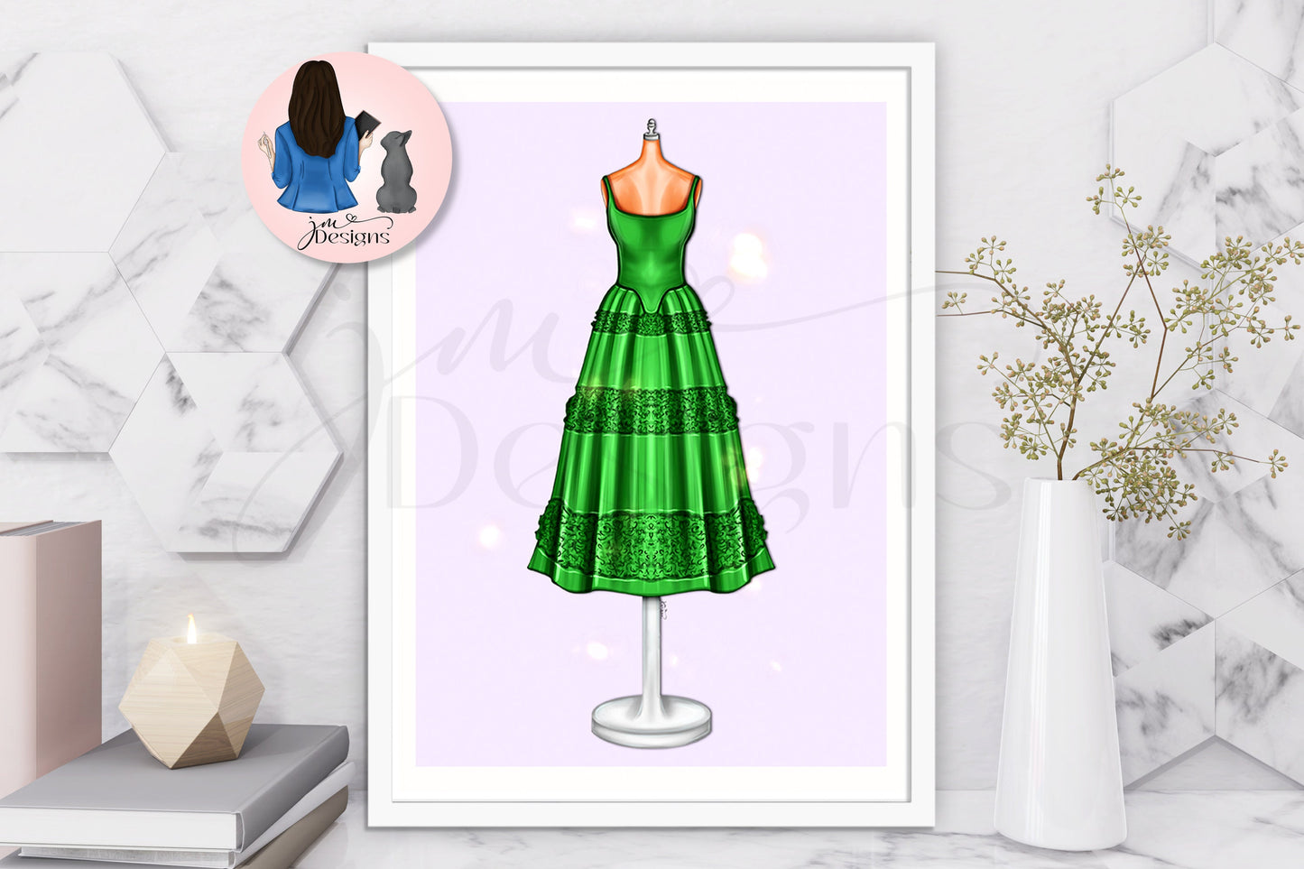 Do You Get Deja Vu Fashion Music Inspired Outfits Art Print | Fashion Illustration Print | A4 & 5x7 Merch Print