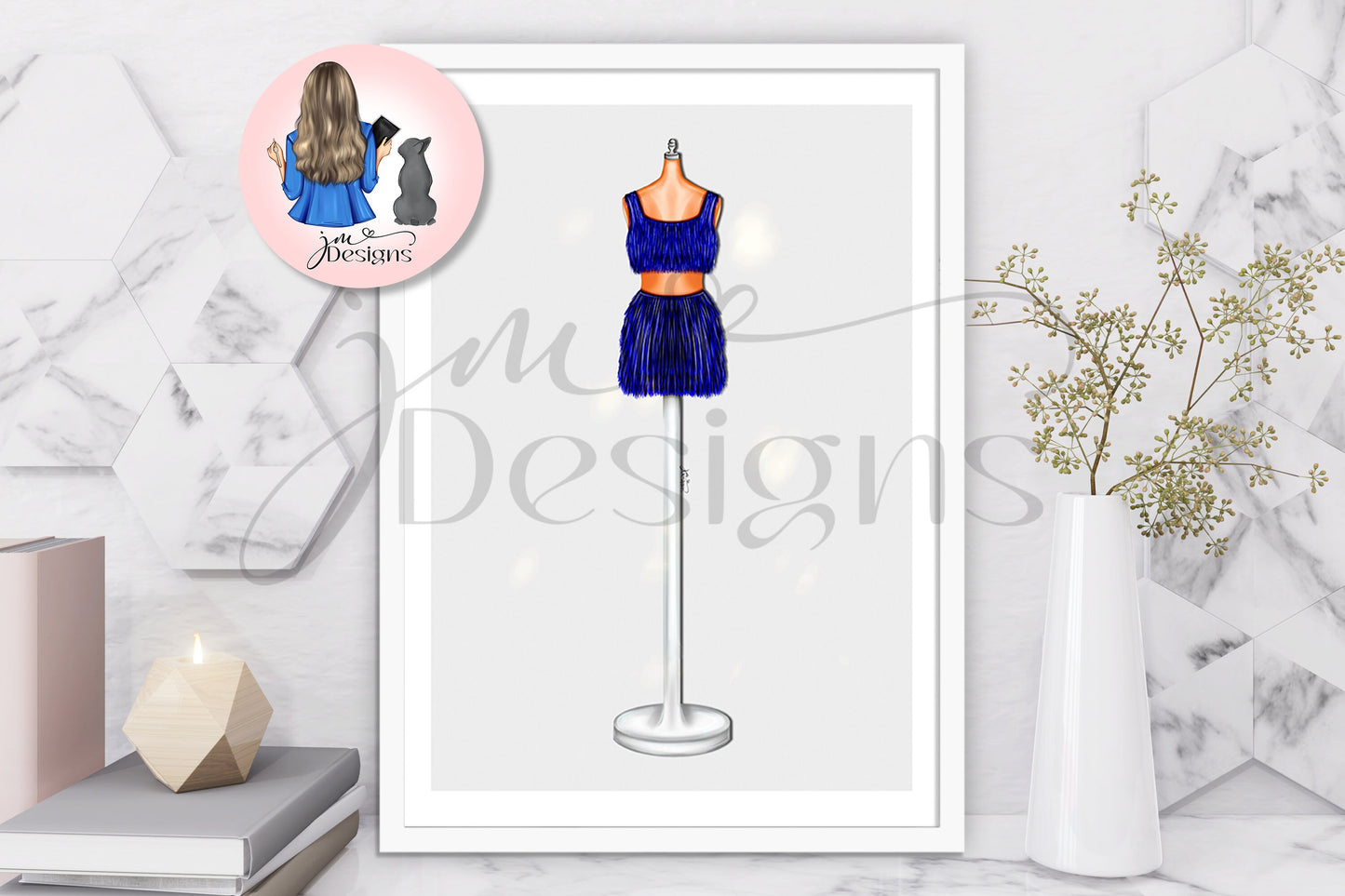 Shake, Shake, Shake! Outfit Illustration | Fashion Illustration Print | A4 & 5x7 Merch Print