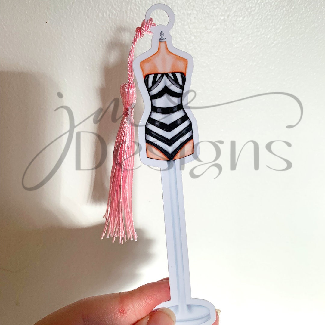 Life In Plastic Fashion Shape Bookmark