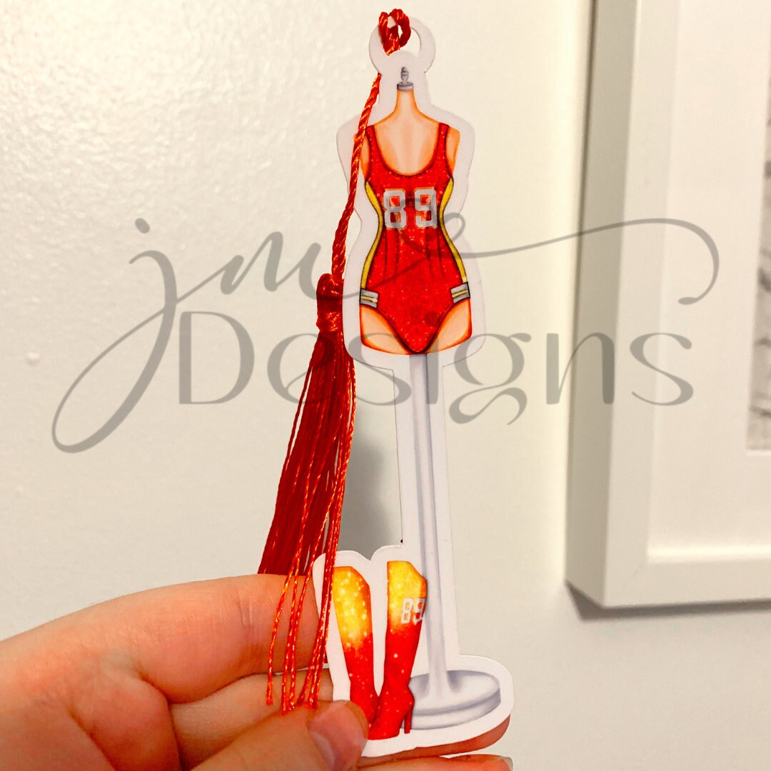 Football Superstar Fashion Shape Bookmark