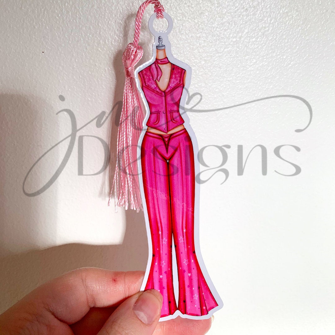 Life In Plastic Fashion Shape Bookmark