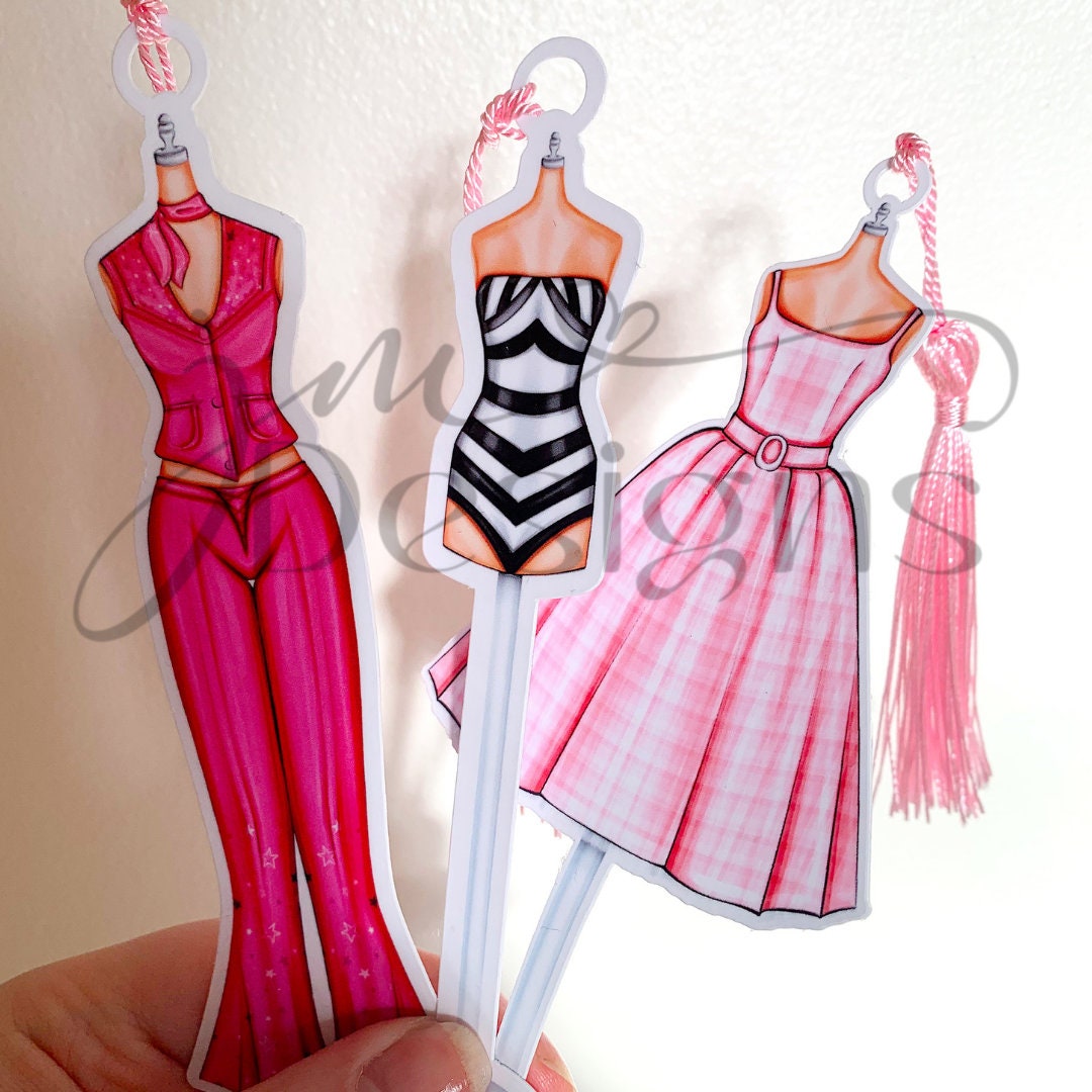 Life In Plastic Fashion Shape Bookmark