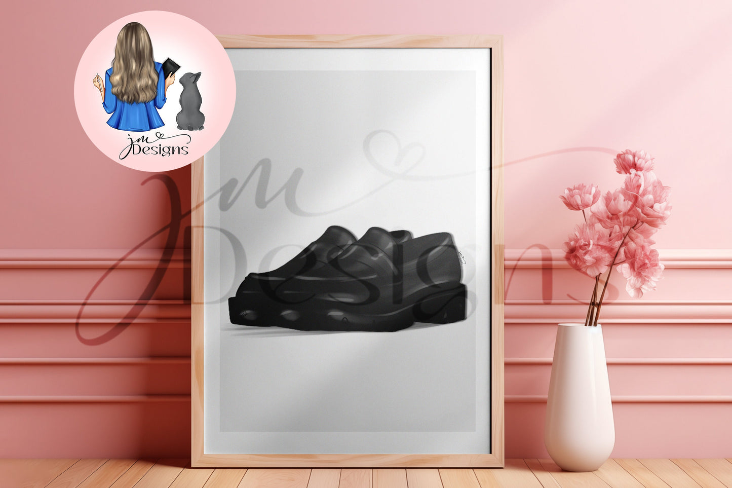Loafer Chic Outfit Illustration | Fashion Illustration Print | A4 & 5x7 Print
