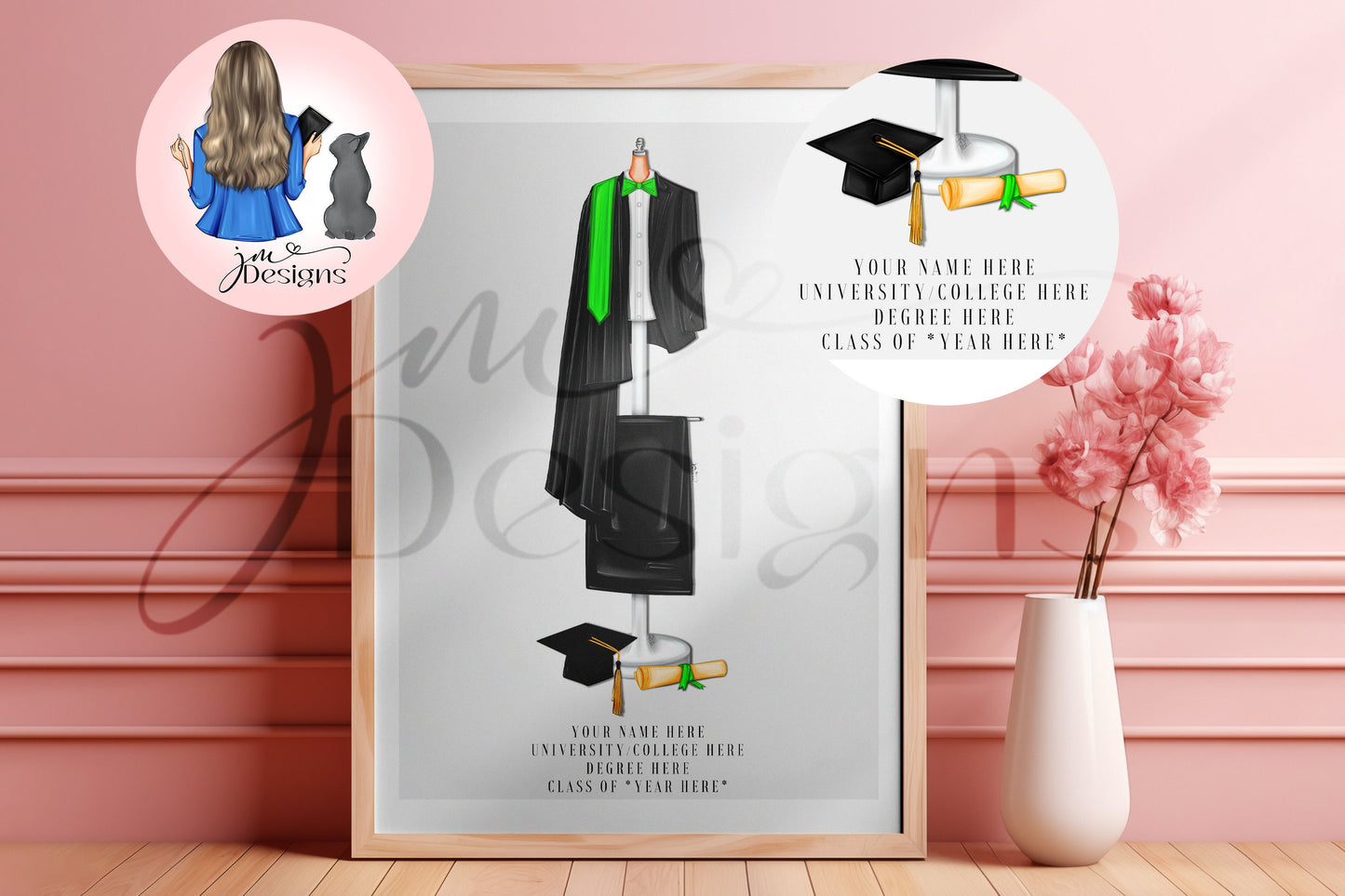Personalised Graduation Suit Print
