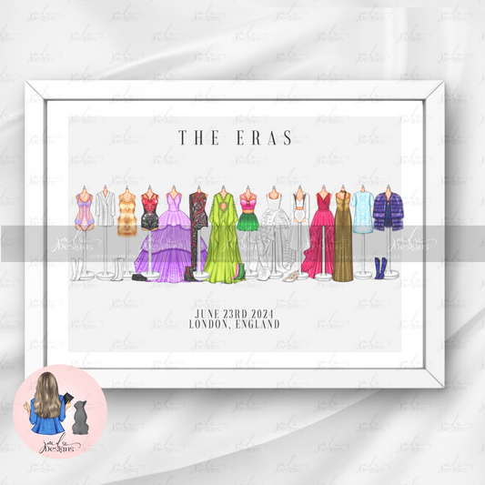 London's Special Guest 2.0 Outfit Fashion Illustration Print