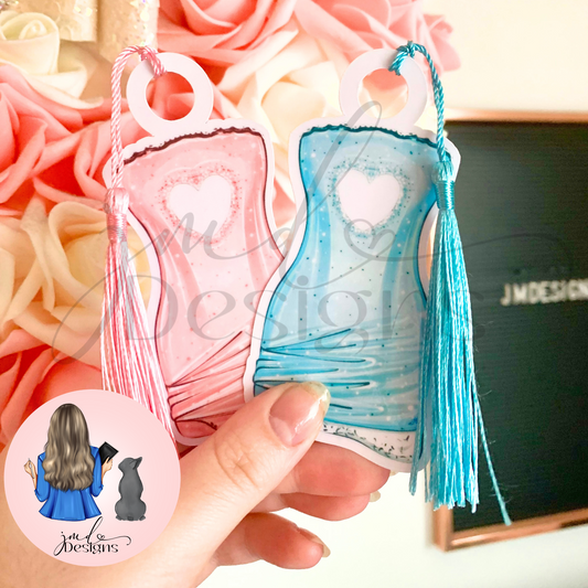 Love Heart Cut Out Fashion Shape Bookmark With Tassel