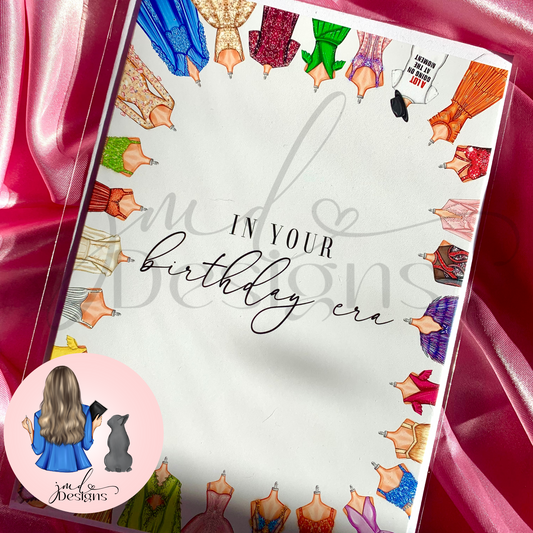 In Your Birthday Era Birthday Greeting Card 5x7"