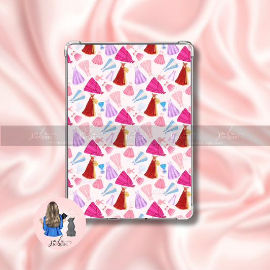Nostalgic Princess Fashion Paper Kindle Insert | Kindle Insert Accessory