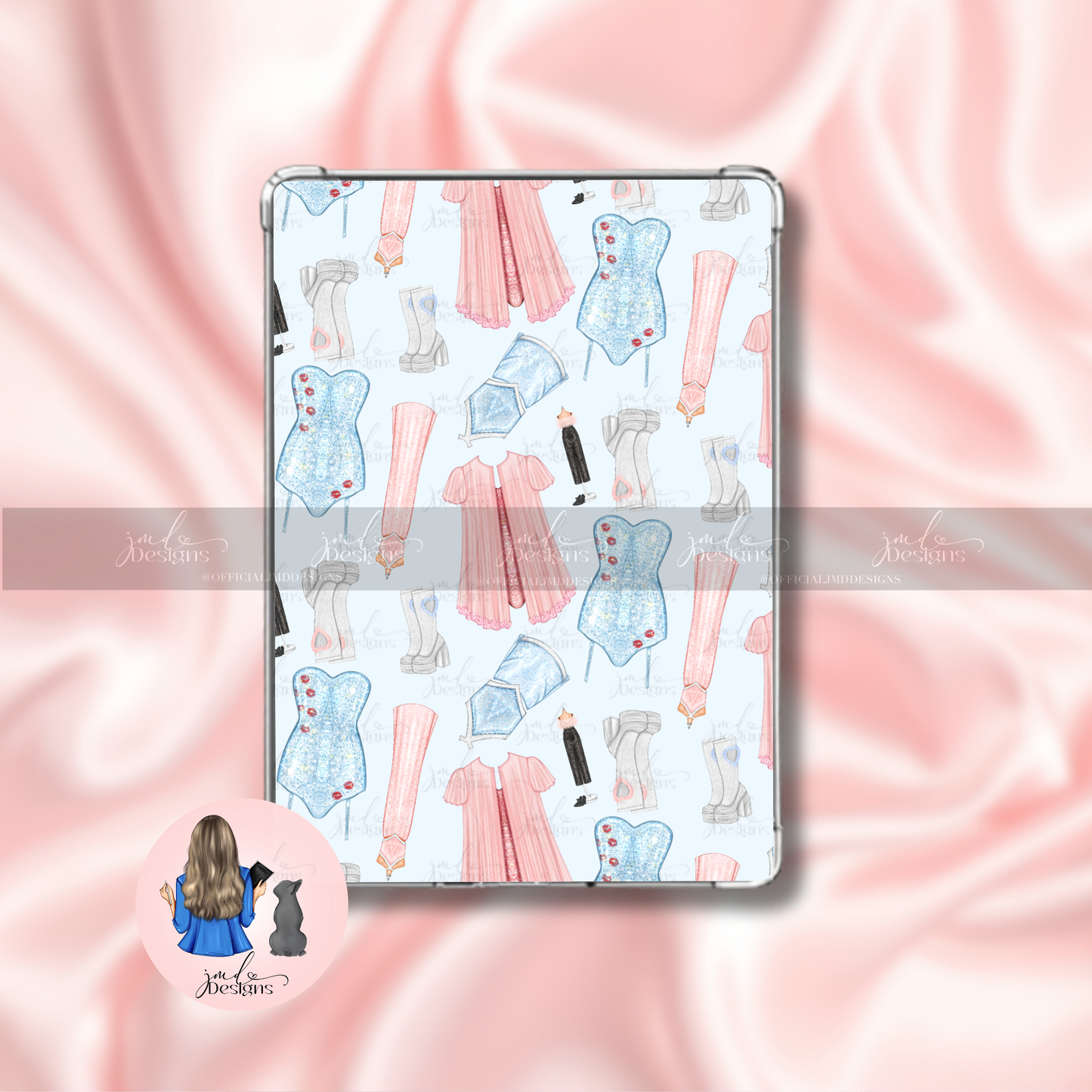Sweet Pop Princess Paper Kindle Insert | Kindle Insert Accessory