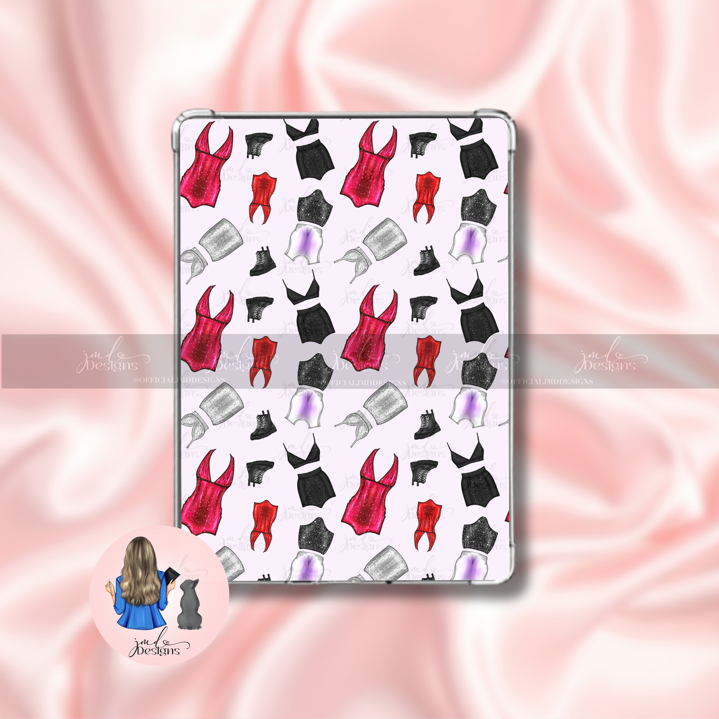 Rock Princess Fashion Paper Kindle Insert | Kindle Insert Accessory