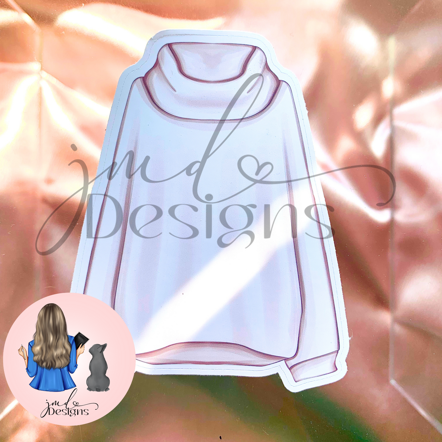 Autumnal Sweaters Matte Vinyl Stickers
