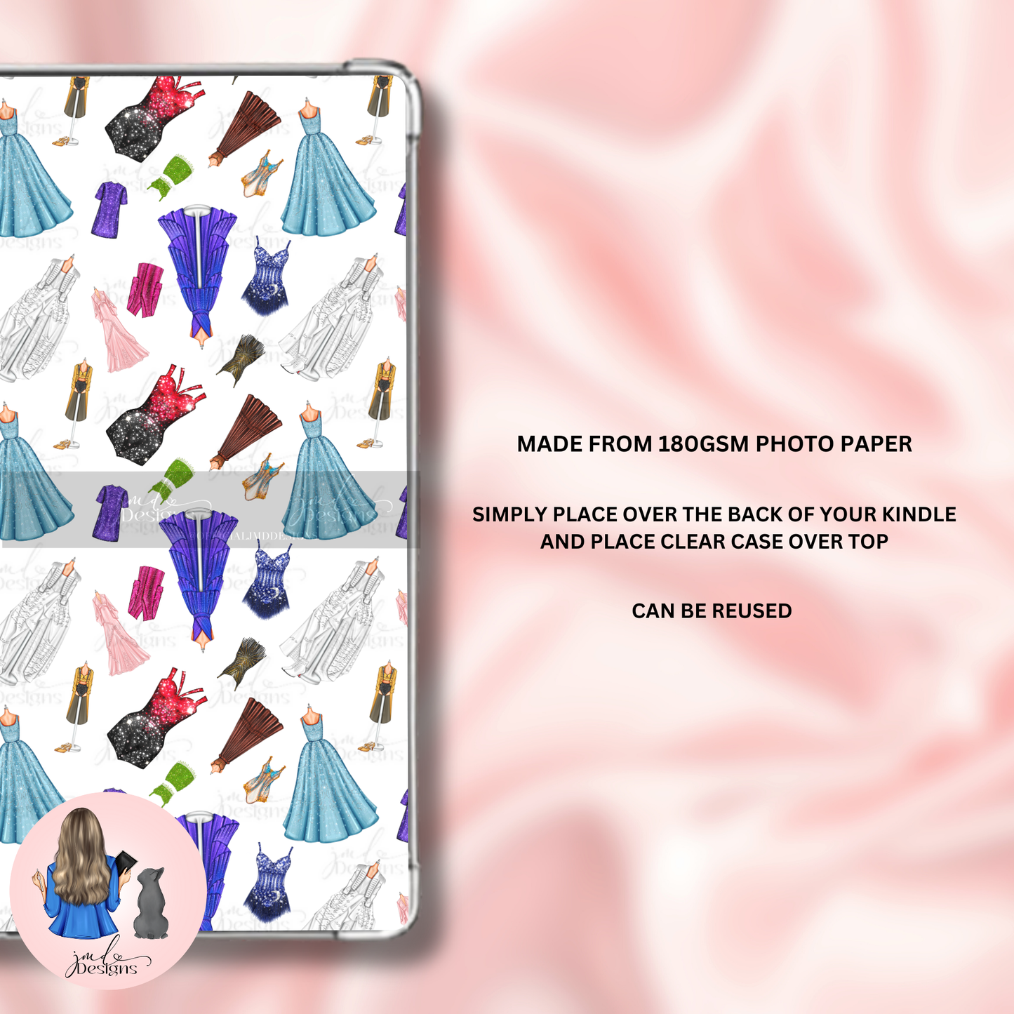 Eras Of Fashion Edition 2 Paper Kindle Insert | Kindle Insert Accessory
