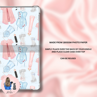 Sweet Pop Princess Paper Kindle Insert | Kindle Insert Accessory