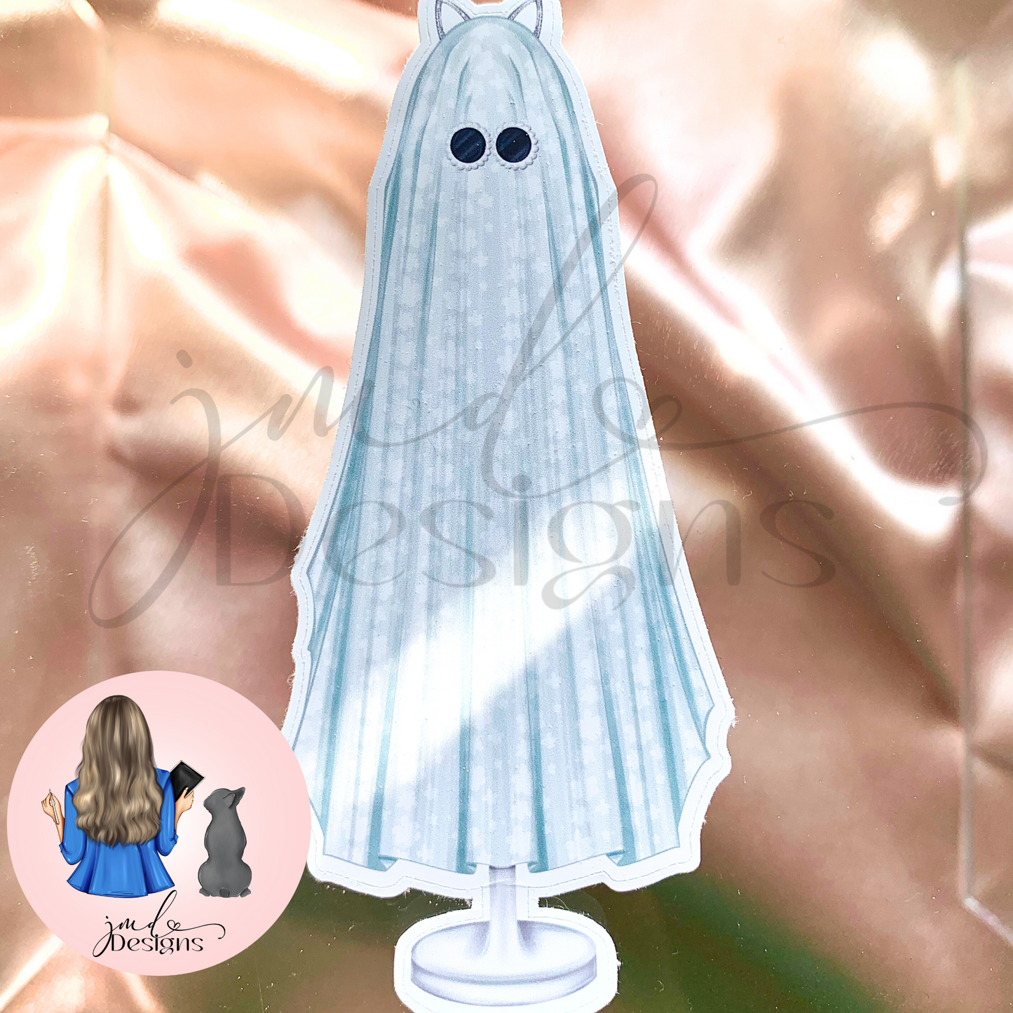 Trendy Ghost Matte Vinyl Stickers