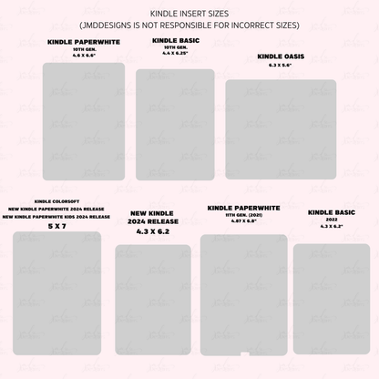 Rock Princess Fashion Paper Kindle Insert | Kindle Insert Accessory