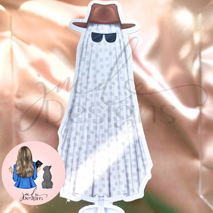 Trendy Ghost Matte Vinyl Stickers