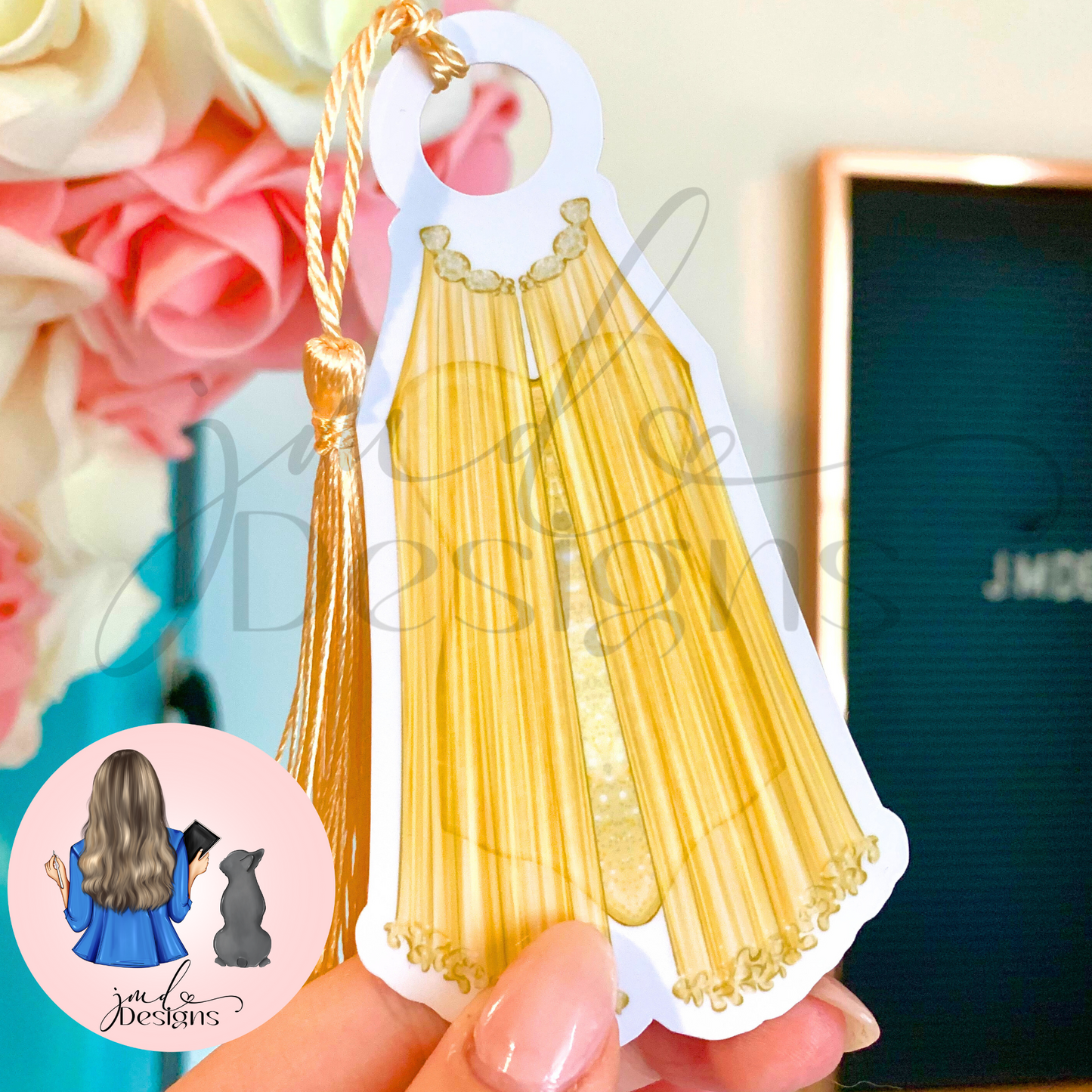 Sweet Pop Princess Shape Bookmark With Tassel