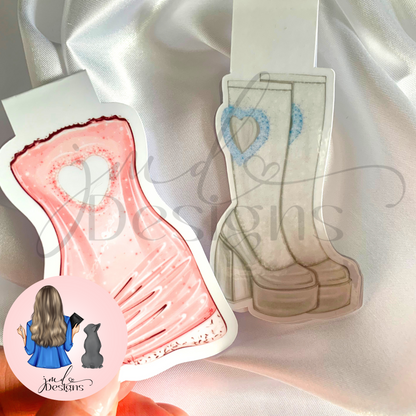 Short Pop Princess Magnetic Bookmark