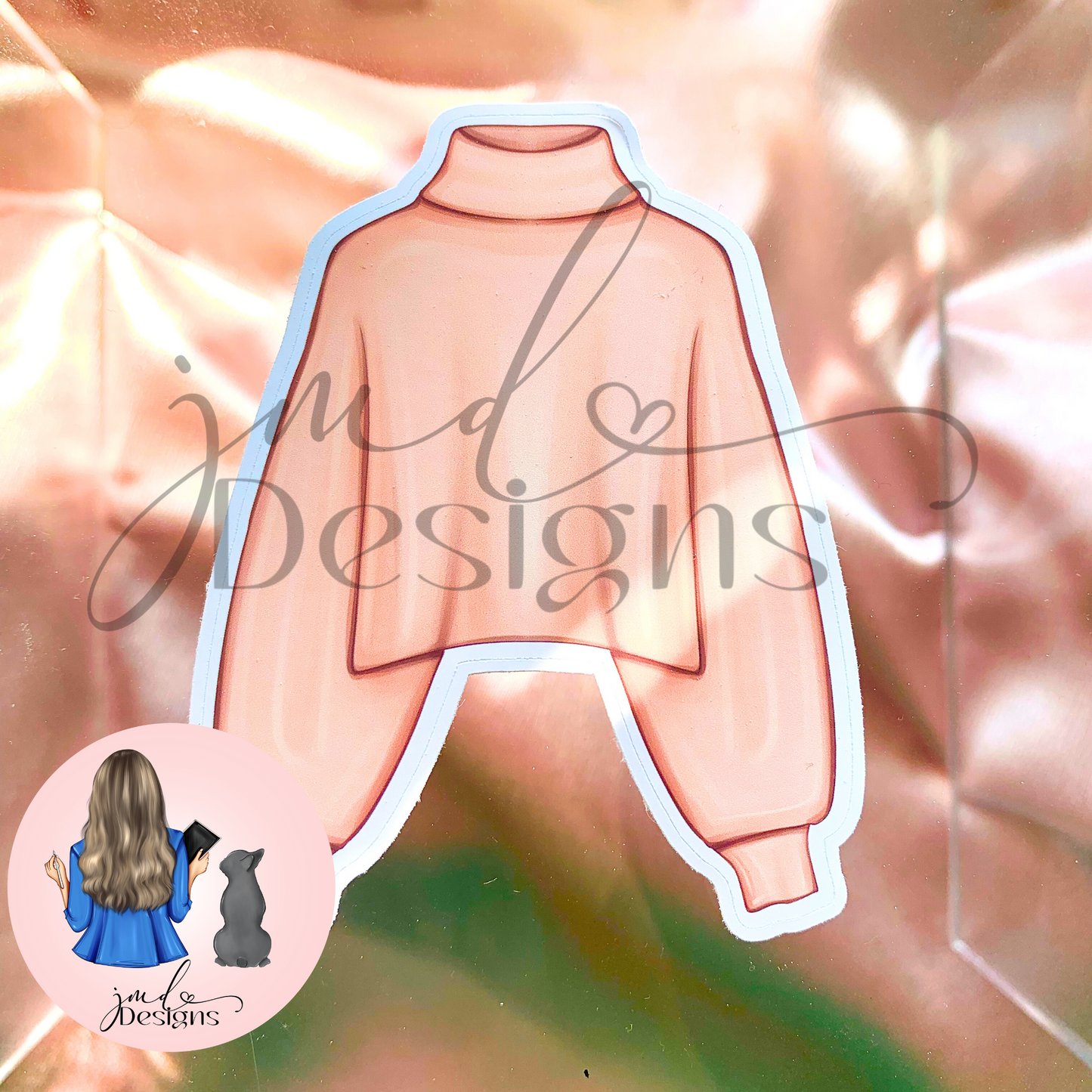 Autumnal Sweaters Matte Vinyl Stickers