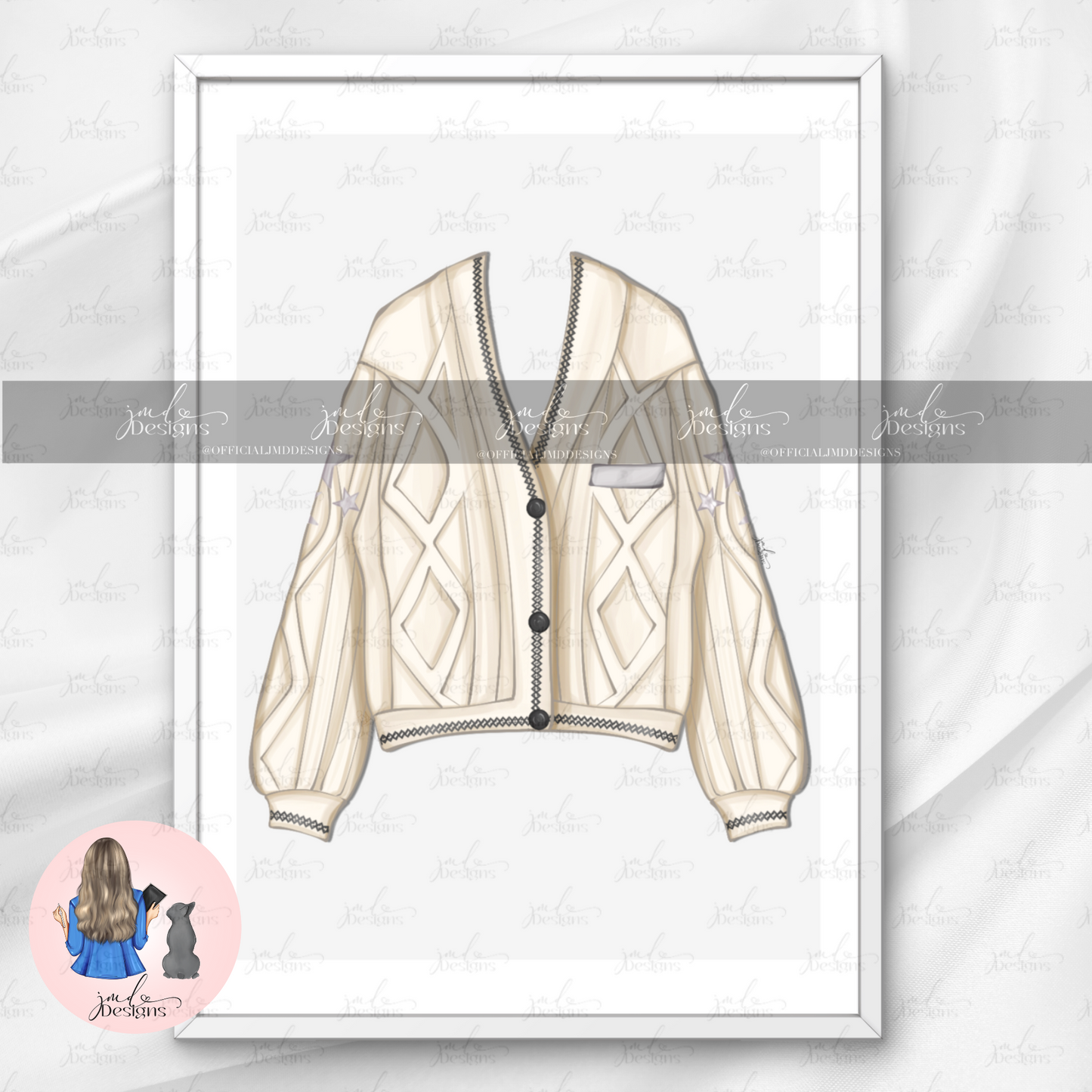 The Original Cardigan Art Print