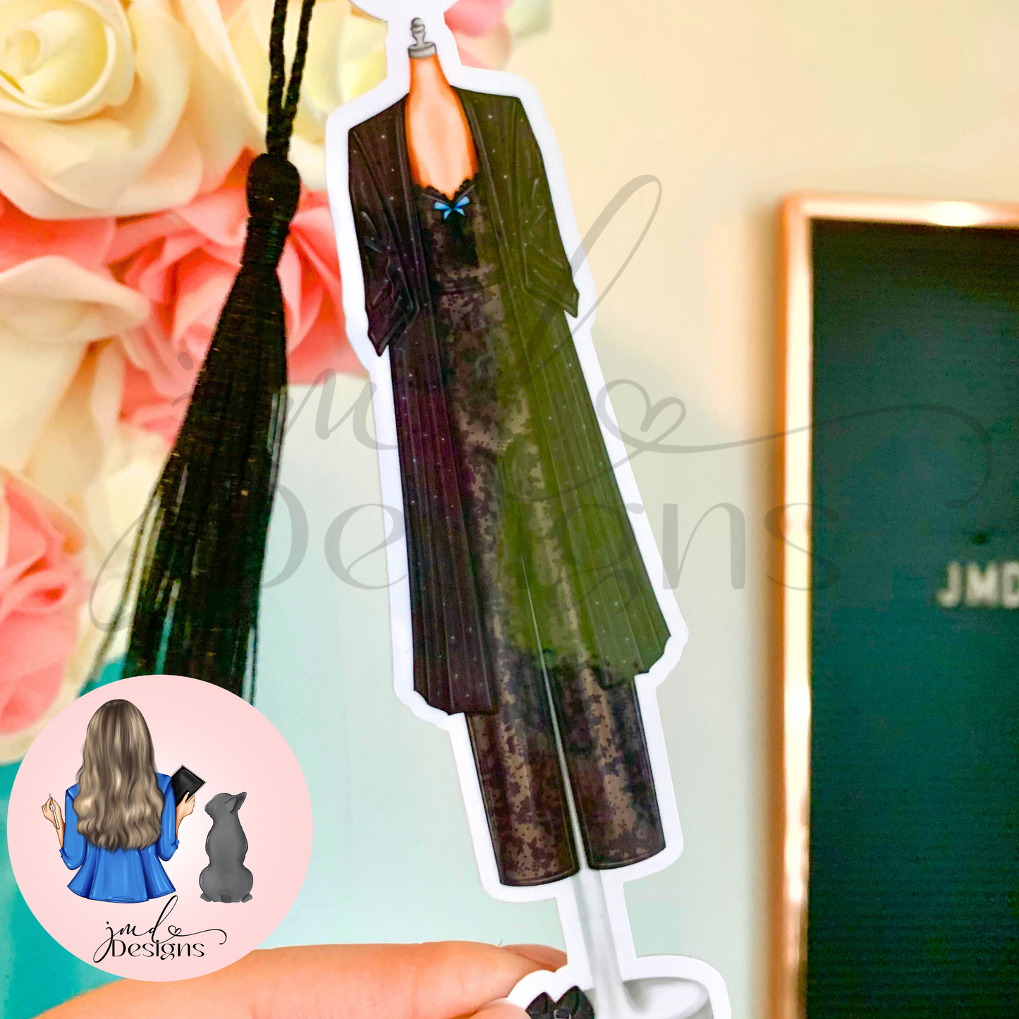 Sweet Pop Princess Shape Bookmark With Tassel