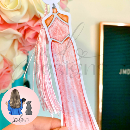Sweet Pop Princess Shape Bookmark With Tassel