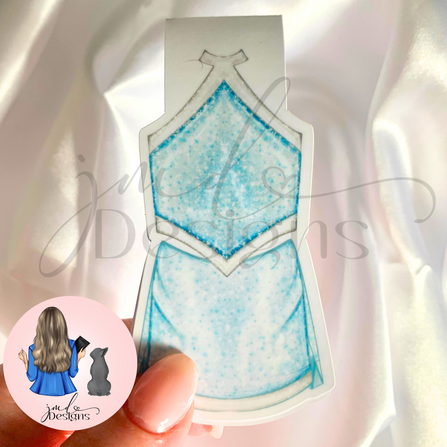 Short Pop Princess Magnetic Bookmark
