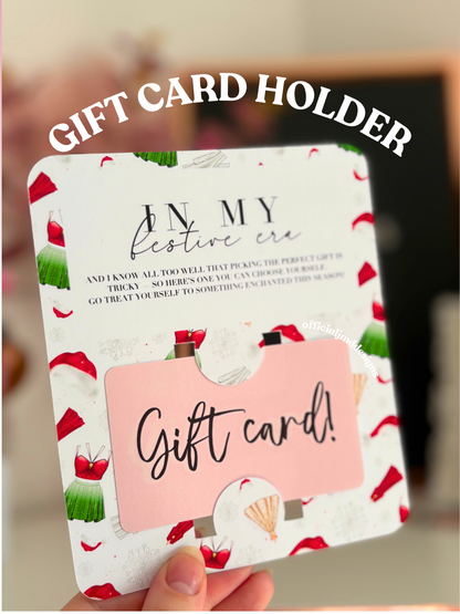 Christmas Festive Era Gift Card Holder Gift
