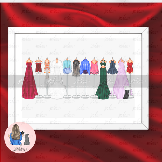 Sweet and Christmas Art Print Fashion Christmas Lineup