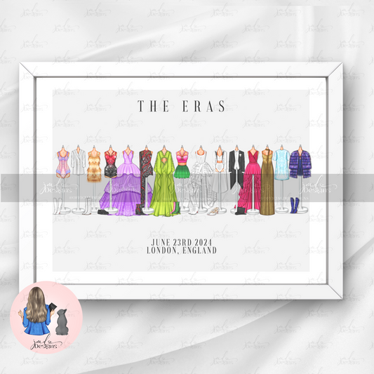 London's Special Guest 3.0 Outfit Fashion Illustration Print