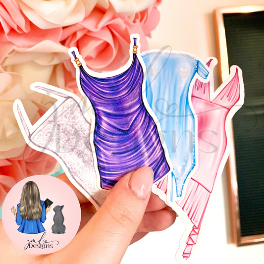 Emails Era Pop Princess Matte Vinyl Stickers