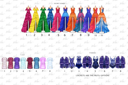 Eras Of Fashion Magnetic Bookmark