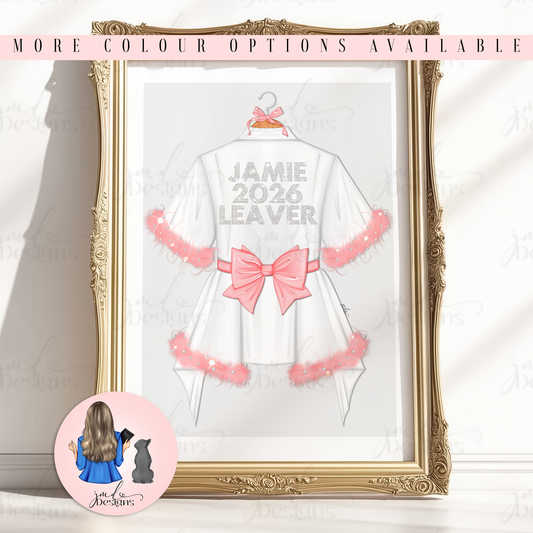 Personalisable Sparkle Fluffy School Leavers Graduate Shirt Memory Print Graduation Gift