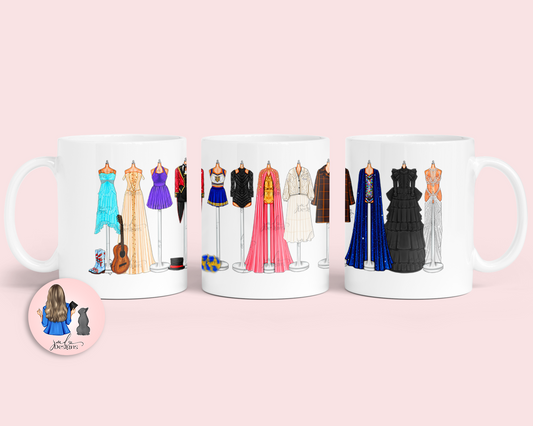 The Eras of Fashion Volume one 11oz Mug Tea Coffee Mug Fashion Mug
