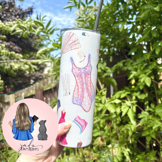 The Eras Of Fashion Shimmer Holographic 20oz Stainless Steel Tumbler Cup