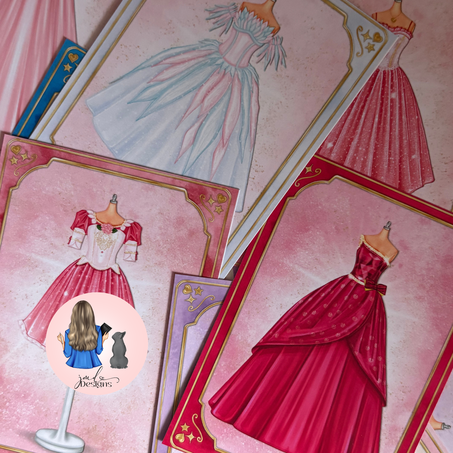 Nostalgic Princess Mystery Trading Collectors Cards