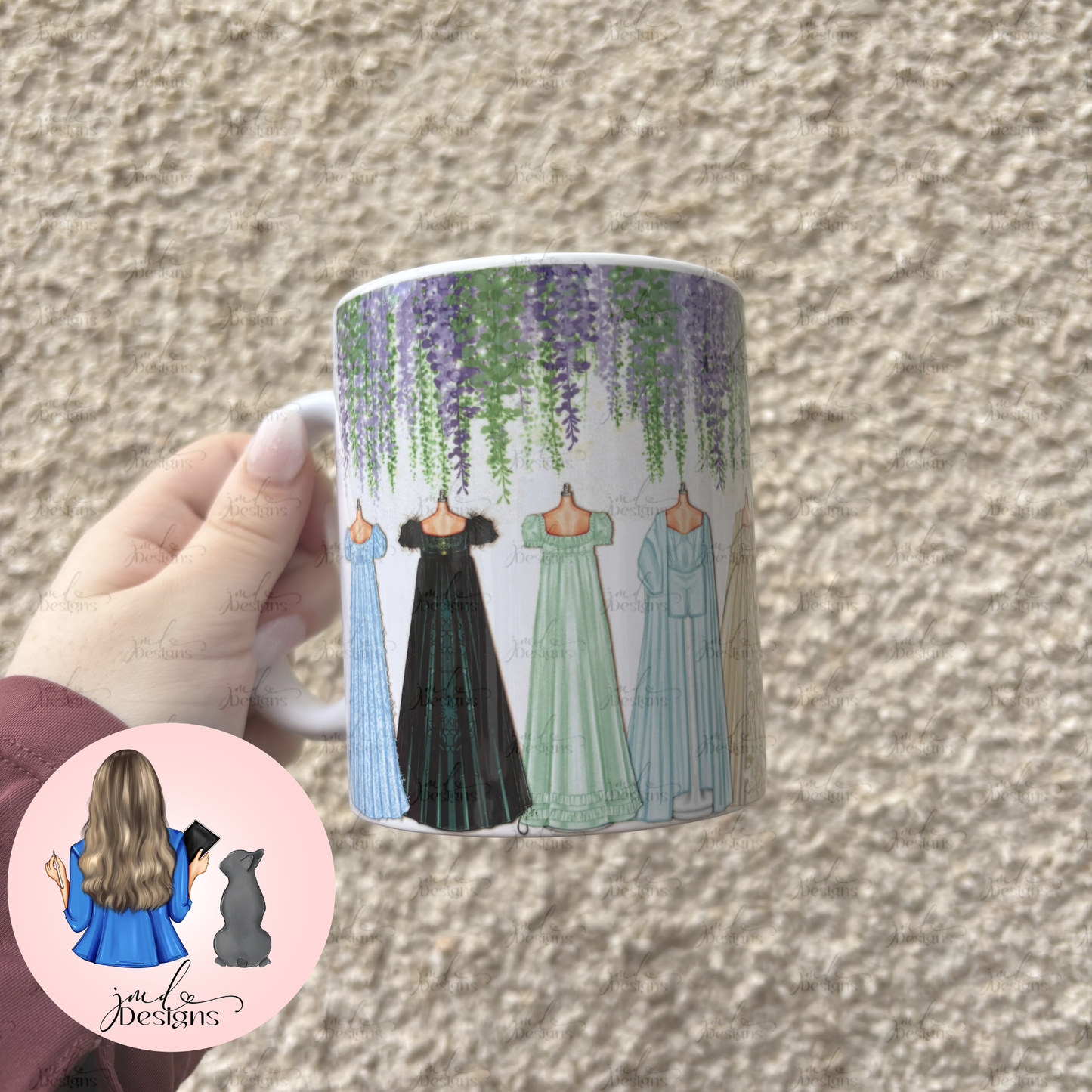 Ladies of the Ton Fashion Lineup 11oz Mug Tea Coffee Mug Fashion Mug