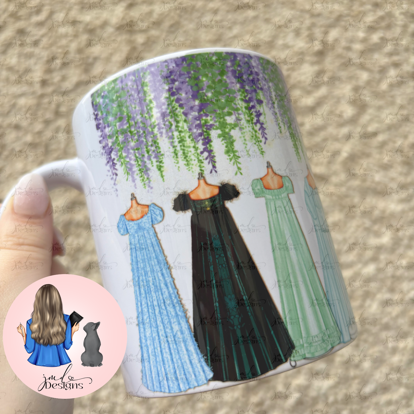 Ladies of the Ton Fashion Lineup 11oz Mug Tea Coffee Mug Fashion Mug