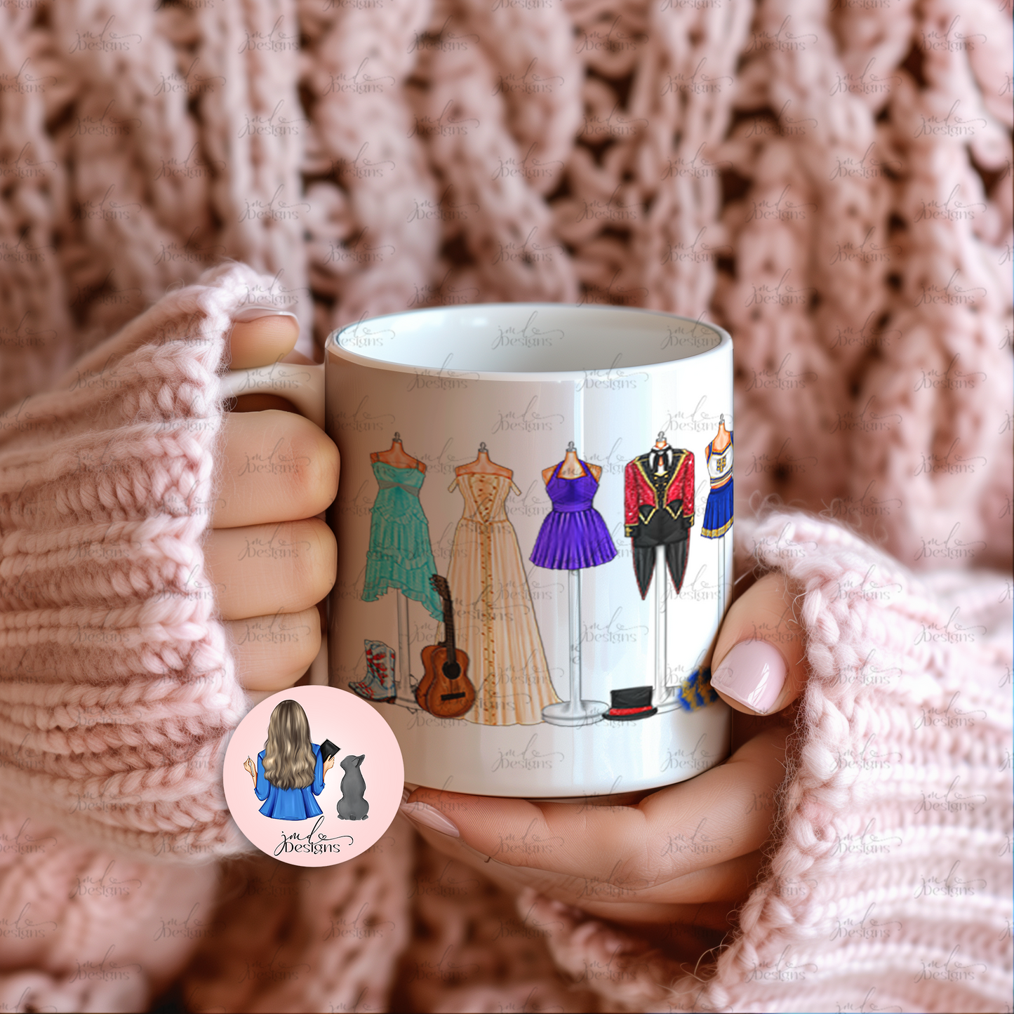 The Eras of Fashion Volume one 11oz Mug Tea Coffee Mug Fashion Mug