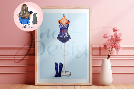 Moonstone Bodysuit Art Print