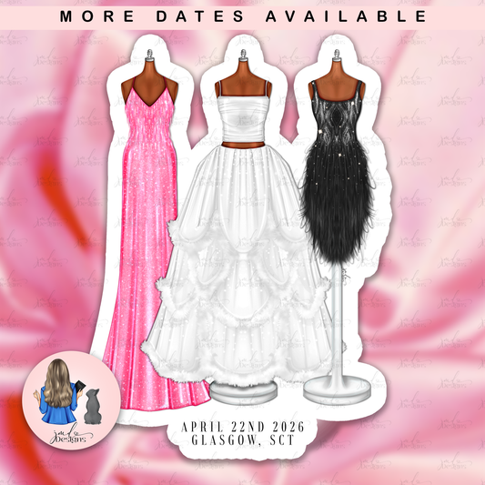 The Art of Touring Premade Lineup Fashion Matte Vinyl Sticker