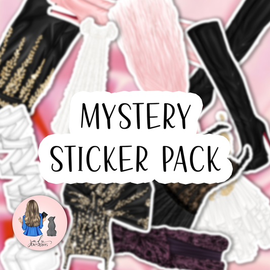 MYSTERY PACK Sunshine Tour Matte Vinyl Stickers Blind Bag | Mystery Blind Bag Stickers