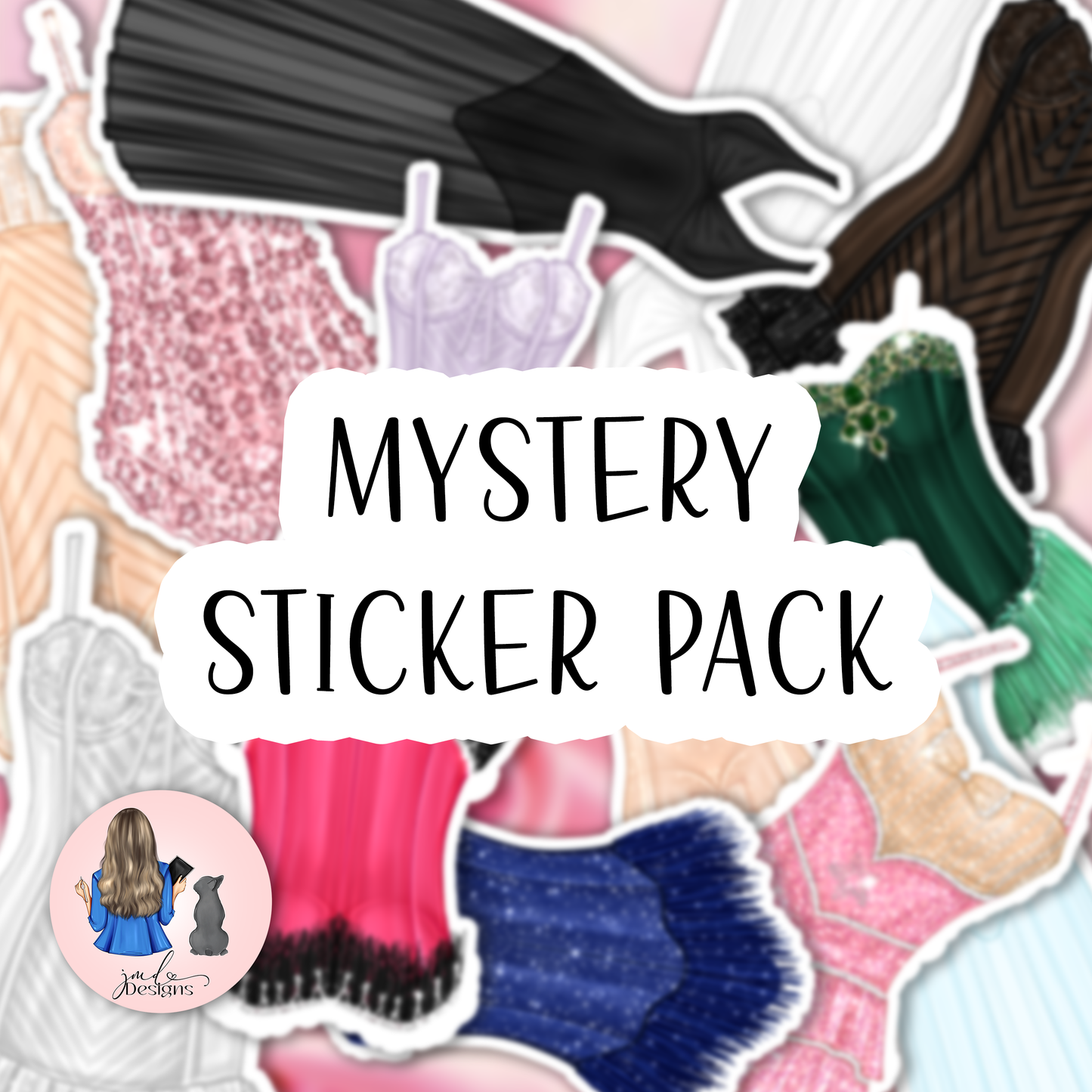 MYSTERY PACK Lock Tour Matte Vinyl Stickers Blind Bag | Mystery Blind Bag Stickers