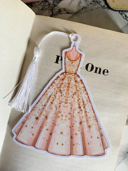 The Eras Of Fashion Shape Bookmark With Tassel